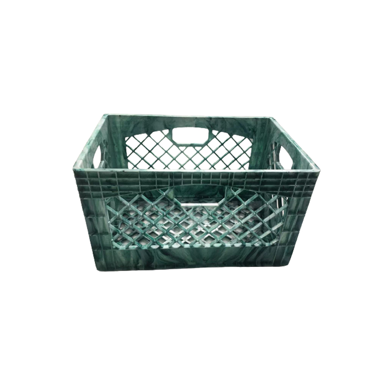 Rectangular Stackable 24 Quart Camo Milk Crate 