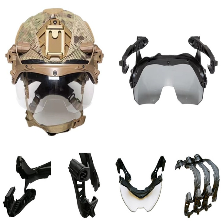 Rail Goggles Visor Flip Up Lens for Wendy Helmet