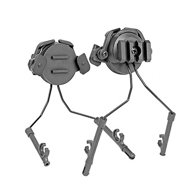 MICH FAST ACH Helmet Adapter Headset Holder Hunting Earmuffs Earphone Bracket