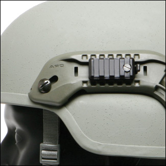 Ballistic Helmet Slider Picatinny Adapter