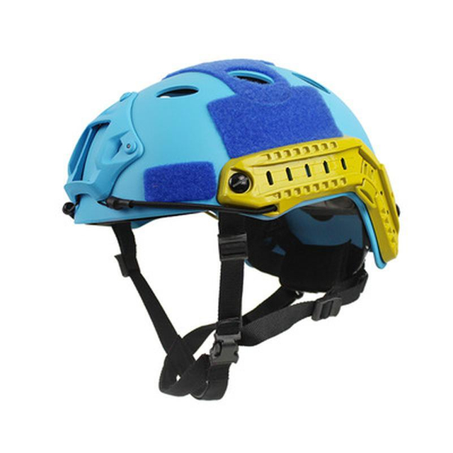 Outdoor Sport Fast Helmet Blue Adjustable PJ Search Rescue CS Climbing Riding Helmet