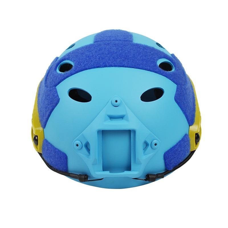 Outdoor Sport Fast Helmet Blue Adjustable PJ Search Rescue CS Climbing Riding Helmet