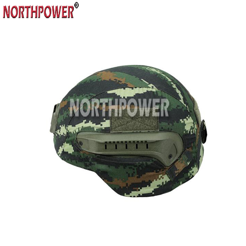 15 standard armed policeman ballistic helmet with rails