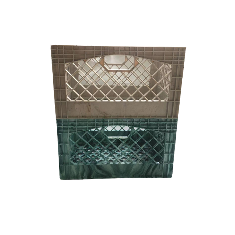 Rectangular Stackable 24 Quart Camo Milk Crate 